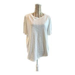 GAP Organic Cotton Boyfriend Tee in white size small